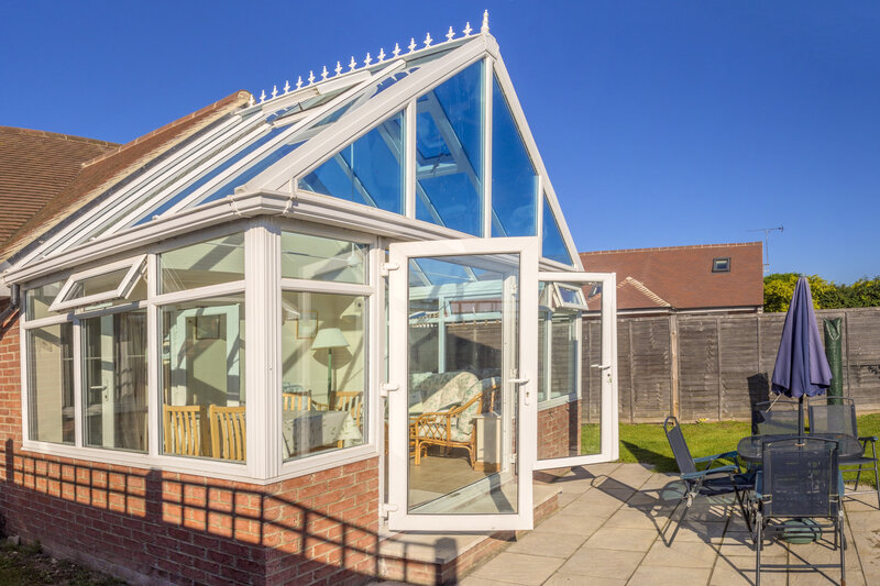 Glass Conservatory in West Sussex United Kingdom